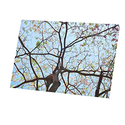 Tableau Décoratif Branches de Cerisiers Toile Fine pour une Décoration Chic