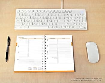 Mindful Living 2021 6 x 7.75 Inch Weekly Desk Planner by Brush Dance, Art Quotes Photography Inspiration