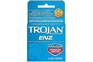 Trojan-Enz Spermicide 3ct: Effective Contraception with a Fraction of the Mess