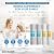 Max Water 5 Micron 20 x 4.5 Whole House Water Filter Cartridges - 20" Polypropylene Sediment, CTO Carbon Block Replacement Filter Set of 4 Compatible with WGB22B