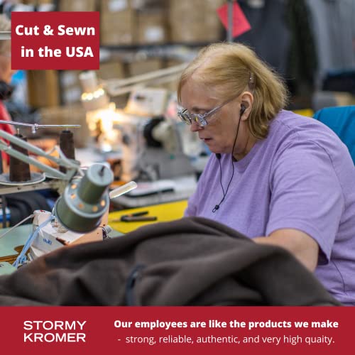 Stormy Kromer Button Vest - Blaze Orange, X-Large4