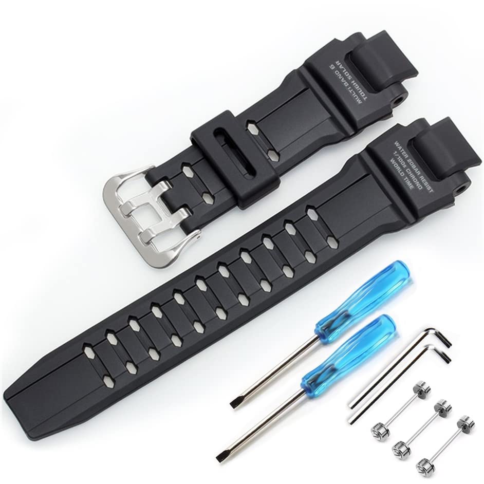 Rubber Strap For Casio G-Shock Gravitymaster GW-4000 GA-1000 GW-A1000 GWA1100 Resin Sport Watch Band Replacement for Men&Women