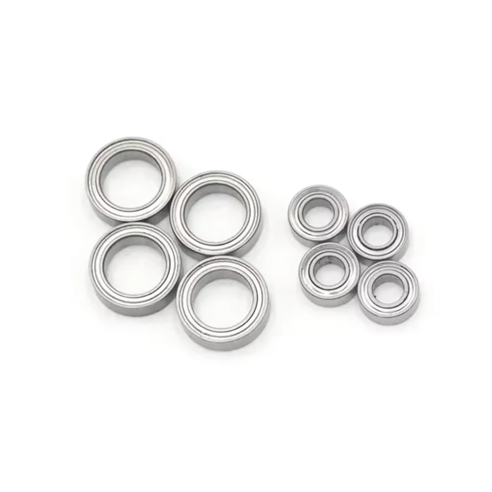 Rodamientos Auto RC para HSP para Himoto E18 WLtoy 1/18 8 Piezas Rodamientos De Bolas para Coche RC A949 A959 A969 A979 A959-B A949-33 A949-36