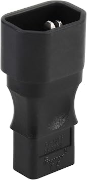 IEC320 C14 to C9 AC Adapter, IEC 320 C14-C9 Power Adapter, C14 Male to C9 Female AC Converter (C14 to C9)