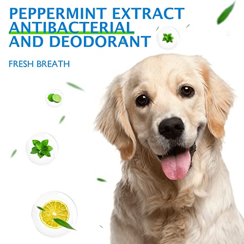 Mxczbsm Dog Breath Freshener, Dog Teeth Cleaning Spray, Freshens Breath Instantly, Dog Dental Spray, Pet Fresh Breath Dental Spray, Dog Mouthwash Without Brush Fights Tartar (1Pack) #TOP5