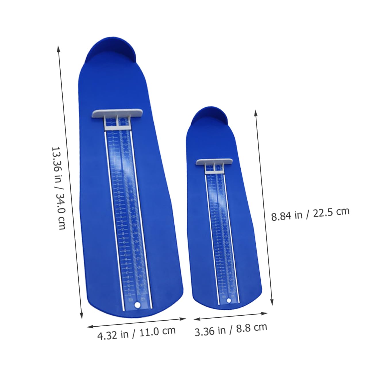 10piezas Medidor Zapato Para Dispositivo De Medición De Pies Precisa Útil y Práctico Para Elegir El Calzado Casa