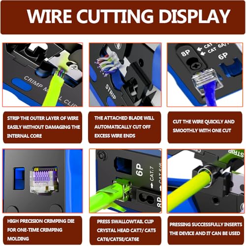 Kit outils réseau MAYLINE en acier renforcé pour un câblage informatique durable