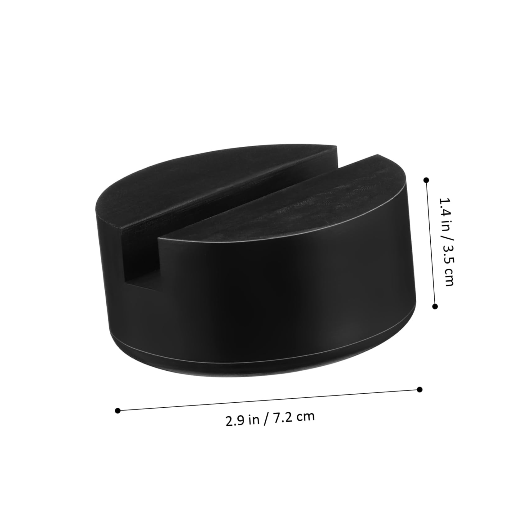 Cabilock 3 Set Blocco Di Gomma Gomme Cavalletto Veicolo Martinetto Per Auto Sollevatore Pastiglie Jack Pad Martinetti Per Jack Da Pavimento Accessori Gomma Da Cancellare Nero 4 Pezzi * 3