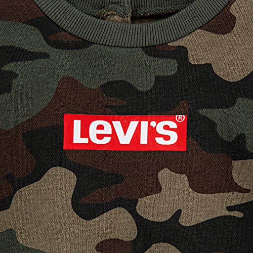 Levi's baby-girls Crewneck Sweatshirt and Joggers 2-piece Outfit Set2