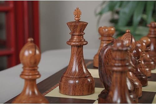 Miniatura 6 de The Mechanics Institute - Juego de ajedrez, caja y combinación de tablero