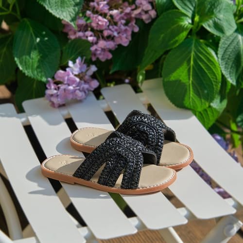 Image of THEE BRON Girls Cute Slip-On Slippers Stylish Sandals for Toddlers & Kids