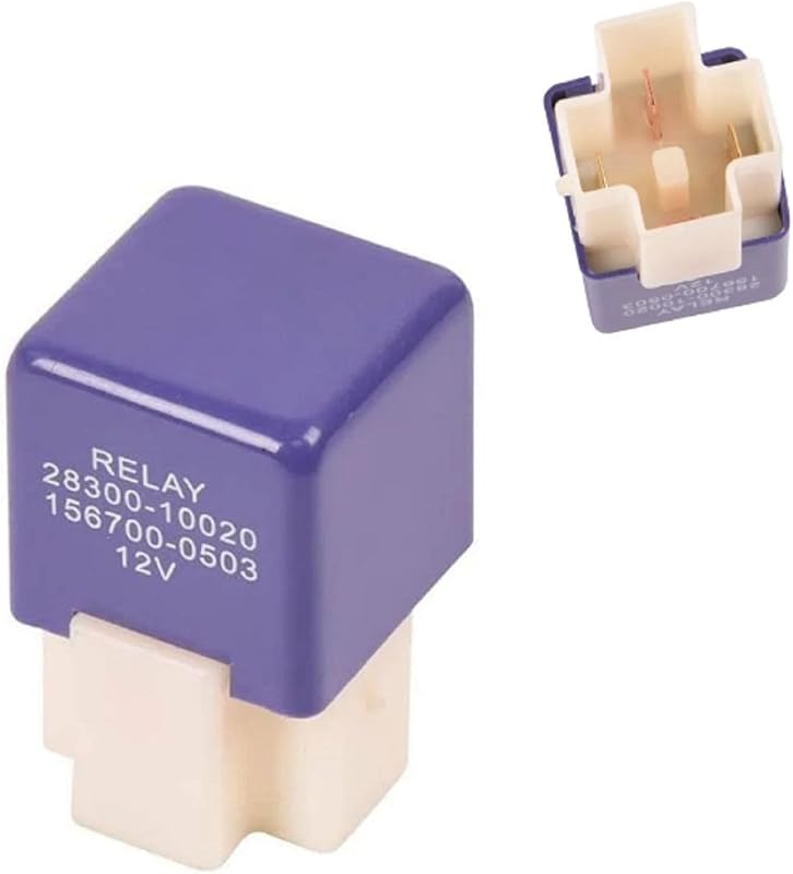 Relé de partida GROBARPART 12 V 4 pinos 28300-10020 para Toyota e Lexus – 1 unidade