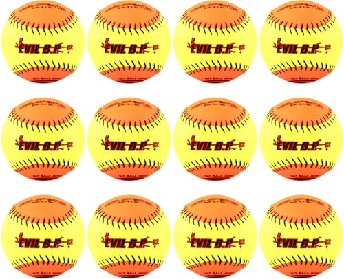 1 Dozen Evil Bp 12' Softballs - 52cor...