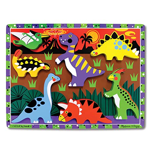 Melissa & Doug Dinosaur Wooden Chunky Puzzle (7 pcs) Melissa & Doug Dinosaur Wooden Chunky Puzzle (7 pcs)