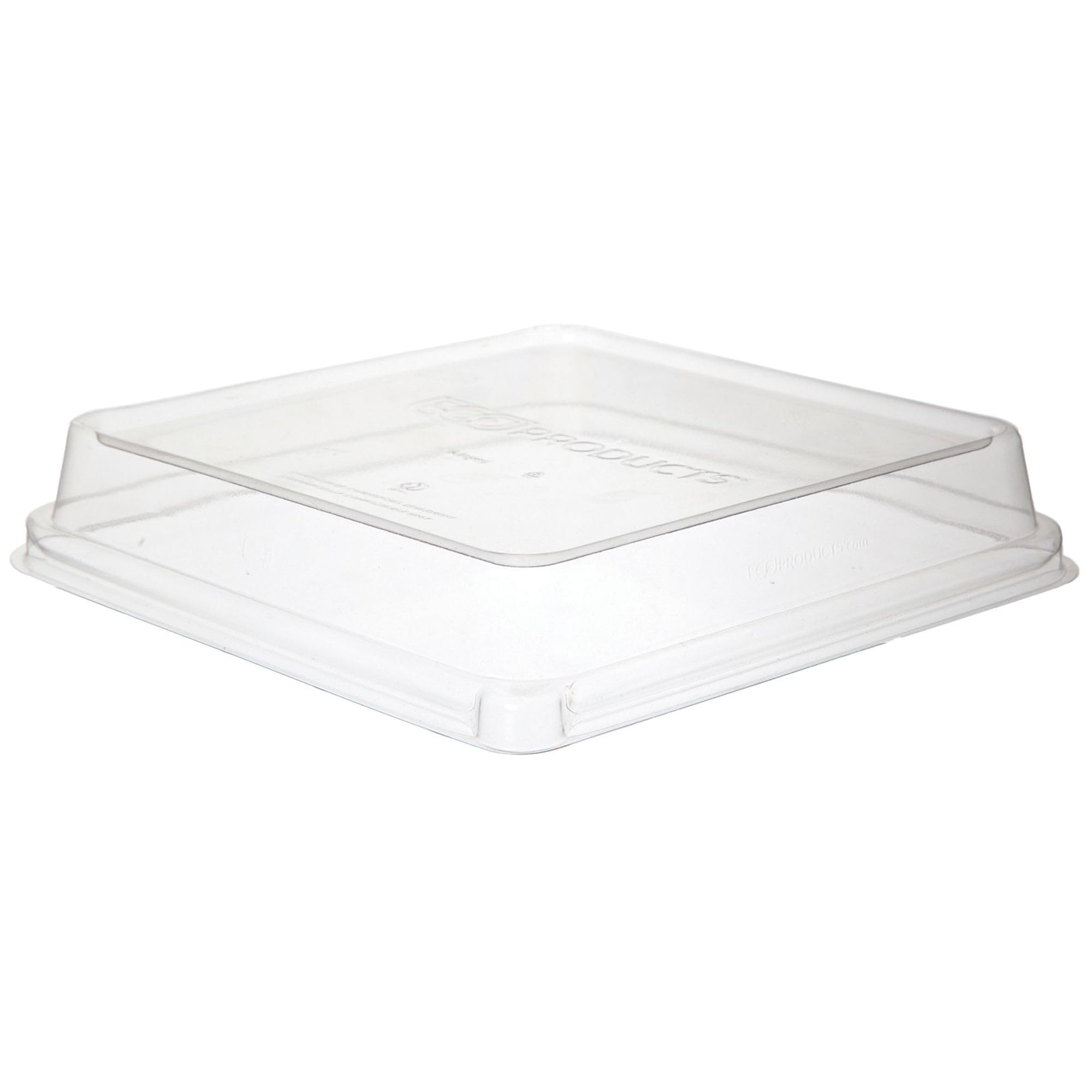 ECO PRODUCTS 9" (3 Compt) / Green Products / Clear Container Lids