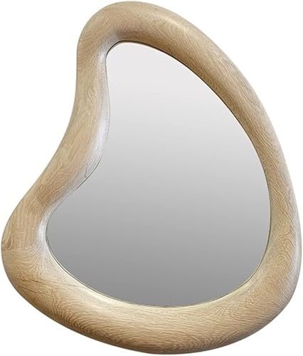 DYPASA Espejo de tocador irregular para montaje en la pared, espejo de maquillaje irregular para el hogar, porche, espejo decorativo irregular