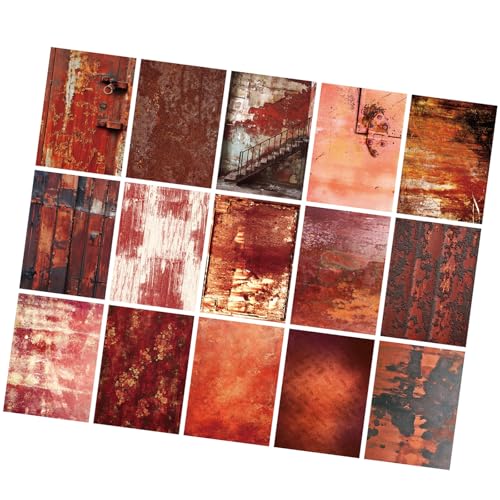 30ピースアンティークスクラップブッキングペーパー10x14cm背景装飾用紙