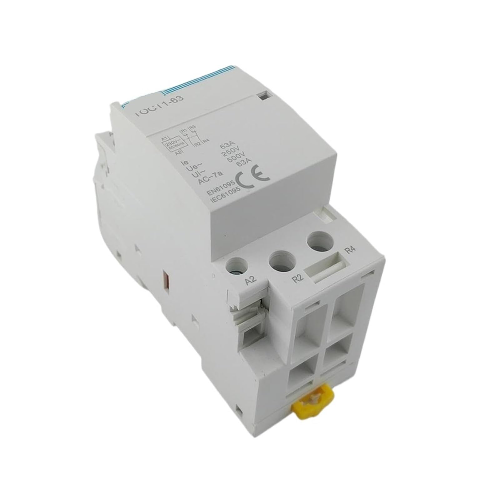 GVBAEPIEO 2P 63A 220V/230V 50/60HZ Din Rail Household Ac Modular Contactor 2NO 2NC Or 1NO 1NC 1Pcs(2NC)