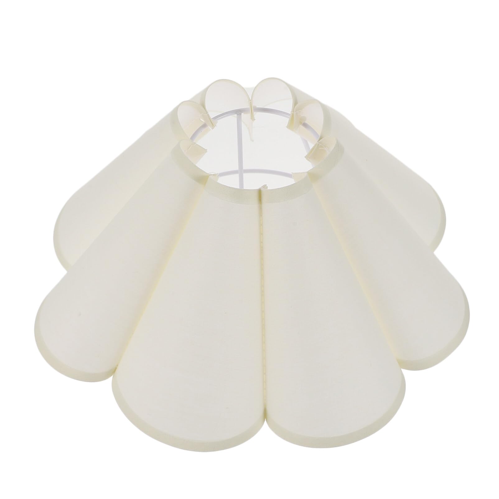 Korean Style Lampshade, Petal Cloth Table Lamp Shade Light E27 Chandelier Replacement Lamp Shades for Home Hotel Bedside Light Pendant A