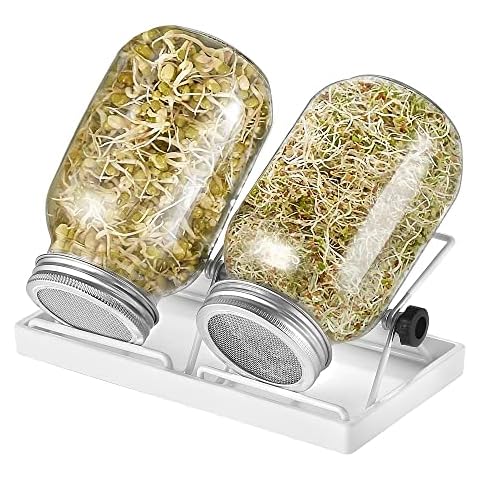 Juego de 2 vasos de germen para brotes ecooe Cover