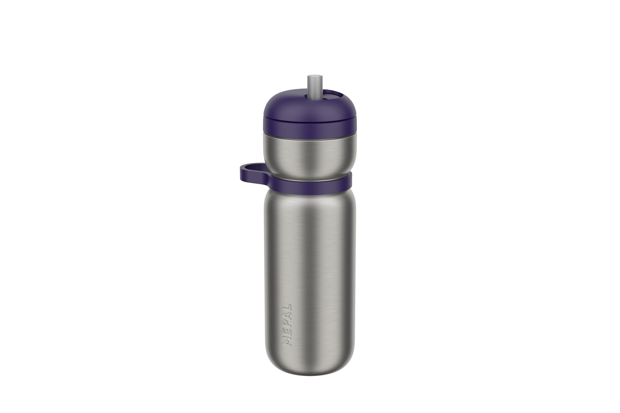 Mepal Insulated Bottle Twist Sport, Leakproof, No Tilt Needed, Vacuum Insulated, 6h Warm, 10h Cold, Water Bottle, 600 ml, Midnight blue
