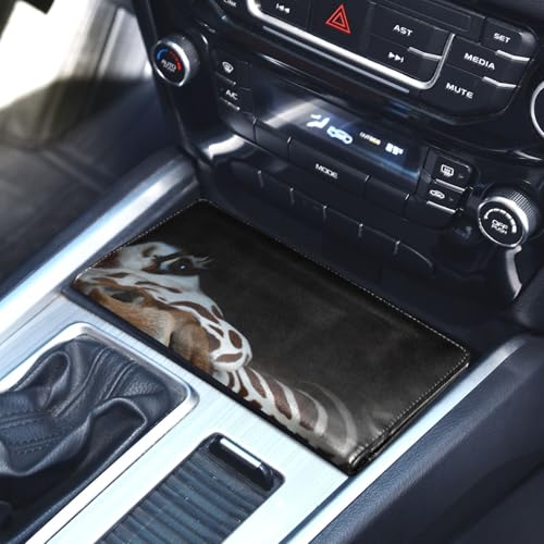 Organizador para auto piel compacto miniatura 4