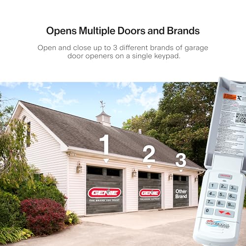Genie-Genuine-GUK-R-Wireless-Universal-Garage-Door-Opener-Keypad-Compatible-with-LiftMaster-Chamberlain-Genie-Craftsman-and-More