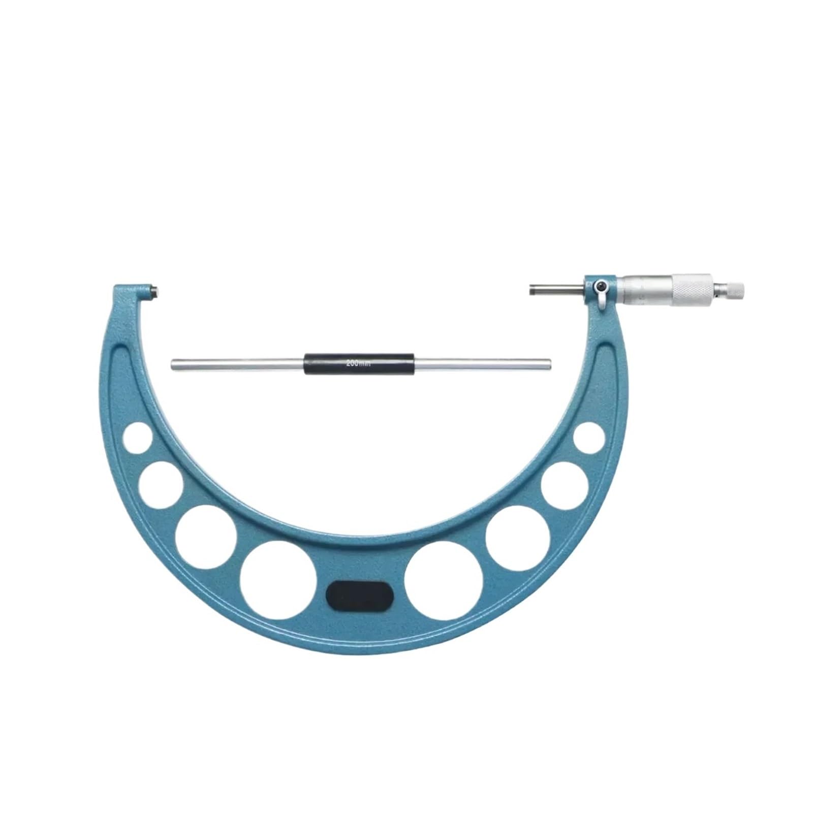 Herramienta de calibre micrométrico exterior de 200-225 mm: instrumento de medición de precisión for proyectos de metalurgia y bricolaje