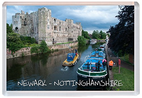 Newark - Nottinghamshire - Jumbo Fridge Magnet