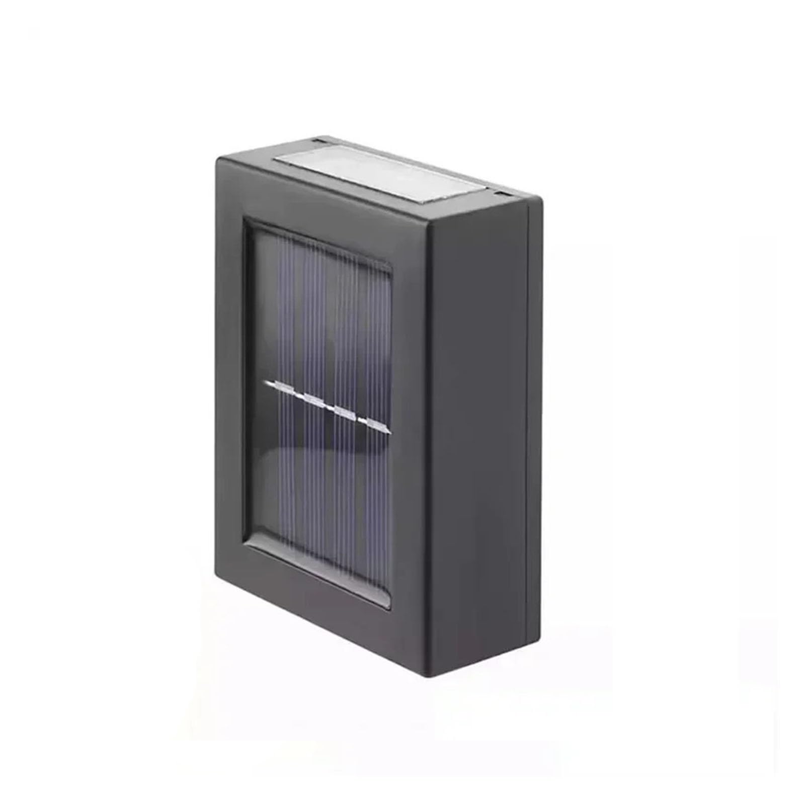 Spot lumineux solaire haut et bas applique murale extérieur blanche