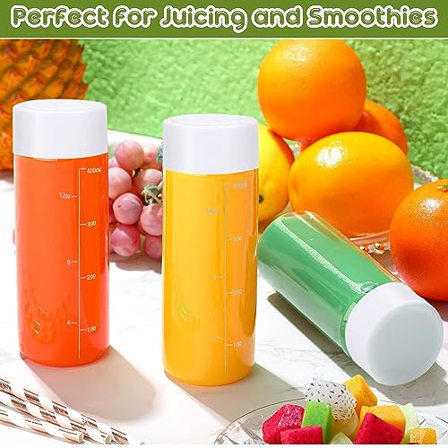 YBCPACK Confezione da 12 bottiglie in PET da 400