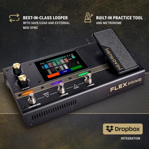 Image of HeadRush Flex Prime Electric Guitar Multi-Effects Pedal
