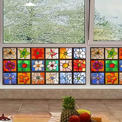 Película decorativa para ventanas BlissYard 39.3×17.7 pulgadas miniatura 5