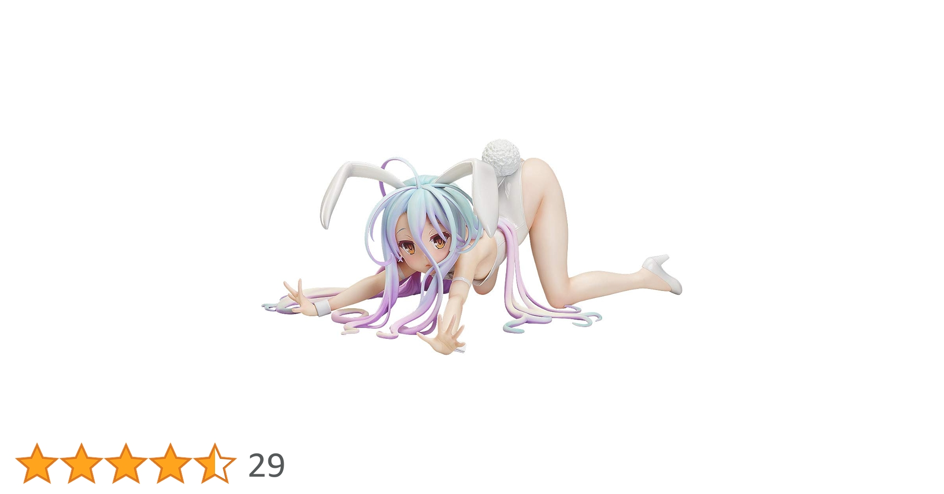 ノーゲーム・ノーライフ 白 バニーVer. 1/4スケール Amazon | ノーゲーム・ノーライフ 白 バニーVer. 1/4スケール