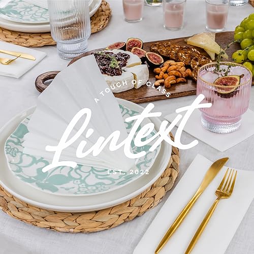 Image of 2000-Pack Disposable Guest Towel Paper Napkin - Disposable Cloth-Like Guest Towels - Soft And Absorbent Tissue Paper For Kitchen, Bathroom, Party, Wedding, Or Event