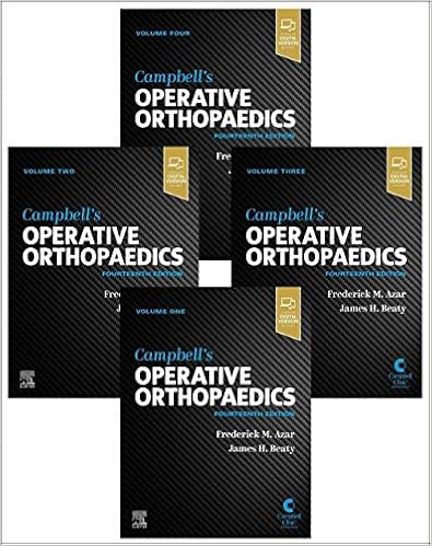 Campbell's Operative Orthopaedics, 4-Volume Set (volume 1 only)