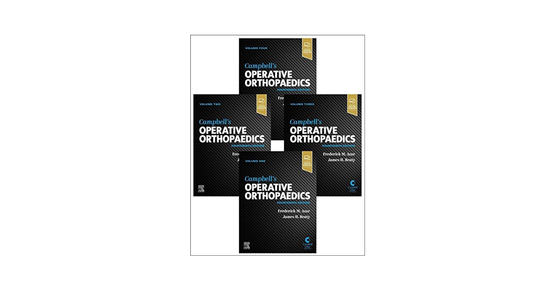 Amazon.com: Campbell's Operative Orthopaedics, 4-Volume Set