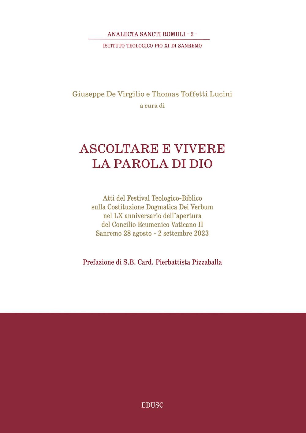 Ascoltare E Vivere La Parola Di Dio - 4