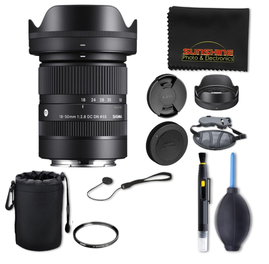 Amazon.com : Sigma 18-50mm f2.8 DC DN Contemporary Lens for Sony E