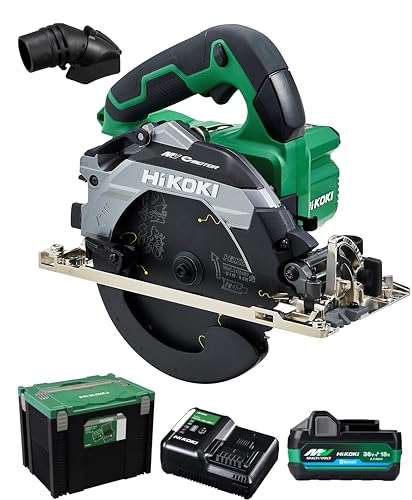 【Amazon.co.jp限定】HiKOKI(ハイコーキ) 36V 充電式 丸のこ C3606DB コードレス...