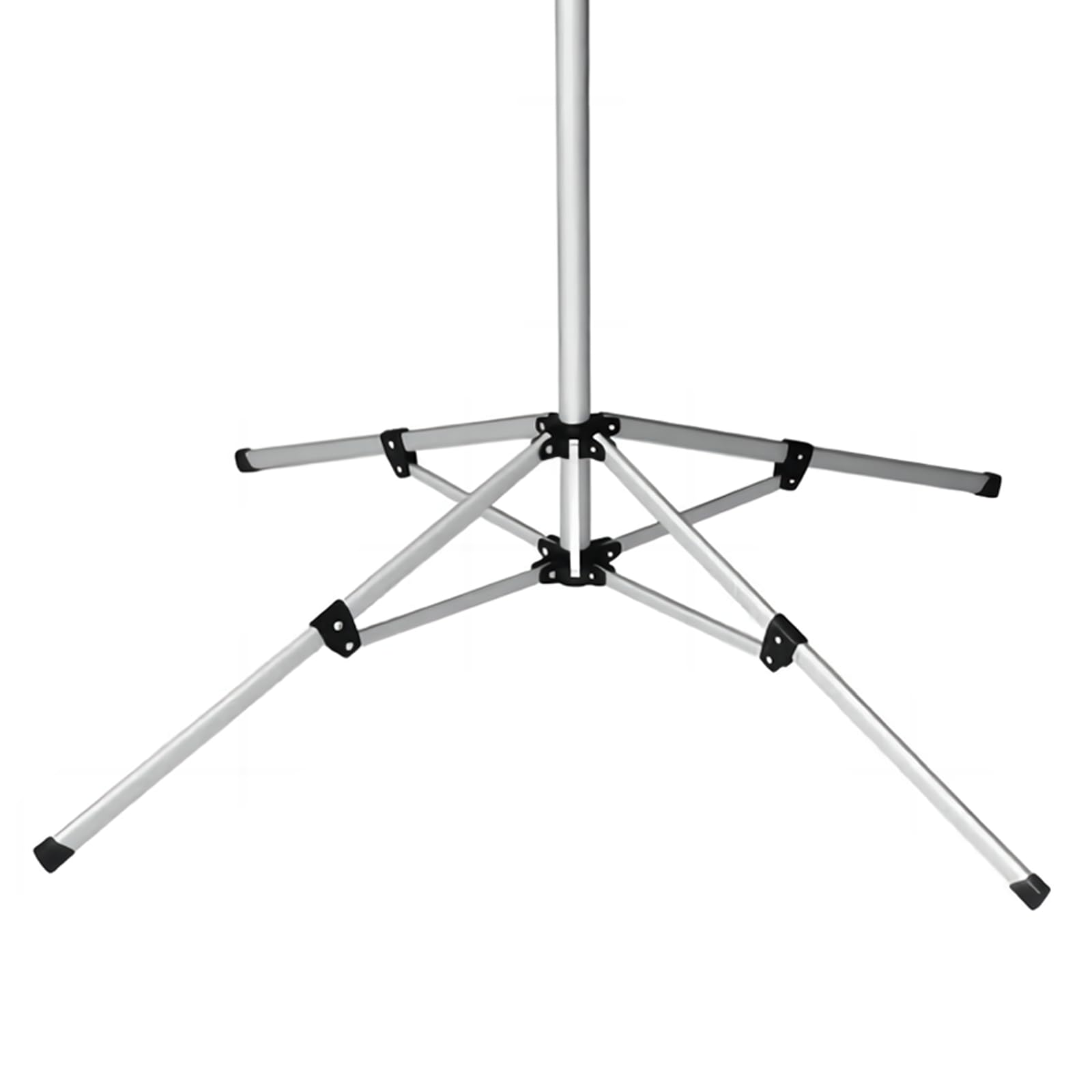 Wäschespinne 142x142x160cm, inklusive Aufbewahrungstasche, Klappbar und Tragbar, Einfache Installation, Innen Und Außen Verwendbar, Aluminium Gestell
