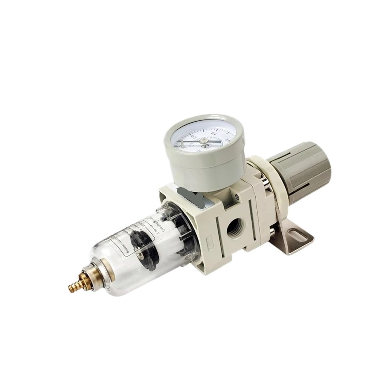 AYNRJKKX Fiber Core AW2000-02 Pneumatic Compressor Air Filter Source Treatment Pressure Regulator(AW2000-02 Fiber)