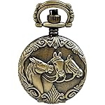 Buko-Vintage-Metal-pocketwatch-Numeric-Clock-dial-Keychain-Antique-Finish-Souvenir-Gifting-Ideas