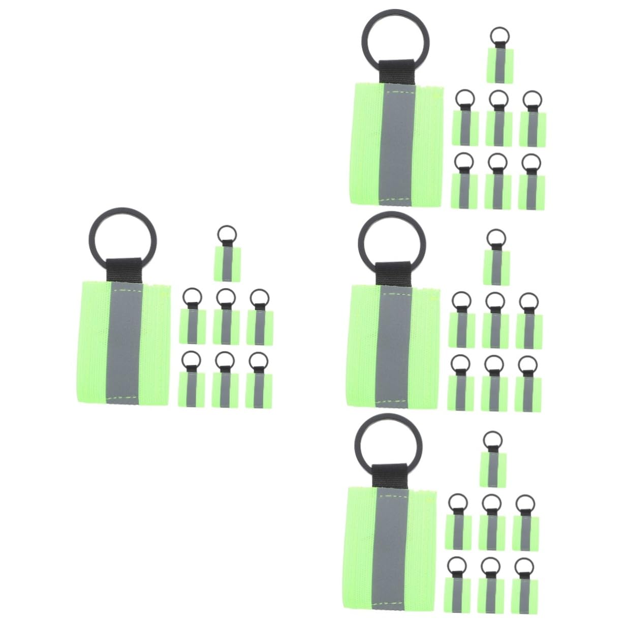 BESPORTBLE Piezas Llavero Reflectante del Bolso Llavero De Advertencia Reflectores Colgantes Colgantes Reflectantes Bolso Colgante Llavero para Hombres Llaves De Coche Mochila