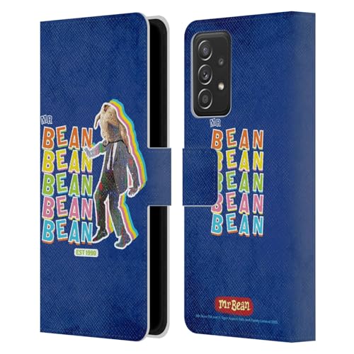 Housse cuir Mr. Bean dinde protège écran Galaxy A52 anti-rayure