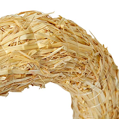 Floracraft Straw Wreath Form 12 Inch Natural #TOP2
