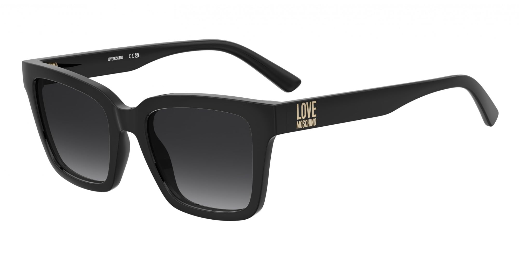 MOSCHINO LOVE MOL091/​S Occhiali, Black, STANDARD Unisex Adulto