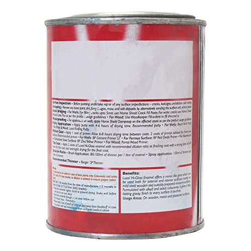 Image of BERGER Luxol Hi Gloss Enamel Phiroza Blue 500Ml