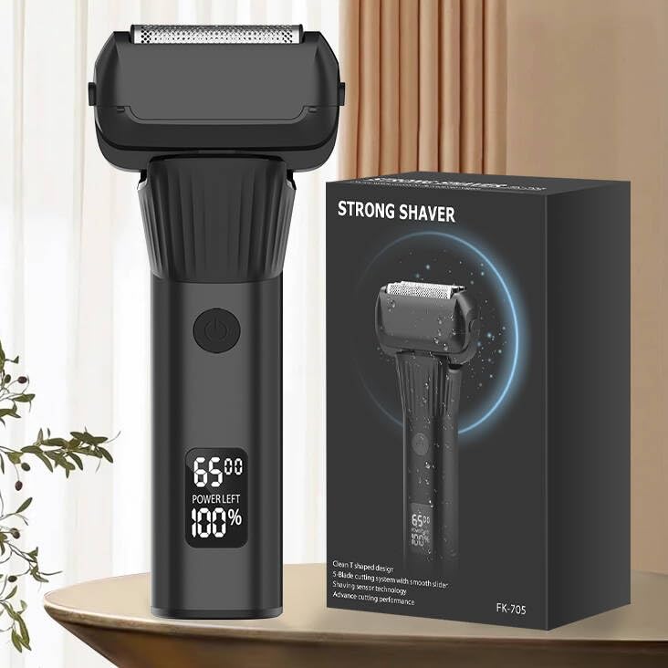 5-Blade Cordless Electric Razor for Men 2-Speed Electric Shavers for Men Face Close Shaving Mens Foil Shaver for