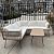 YITAHOME 4-Piece Wicker Patio Furniture Set, All Weather PE Rattan Conversation Set Sectional Sofa with Soft Cushions & Side Table, Porch Furniture for Deck, Balcony, Backyard - Beige